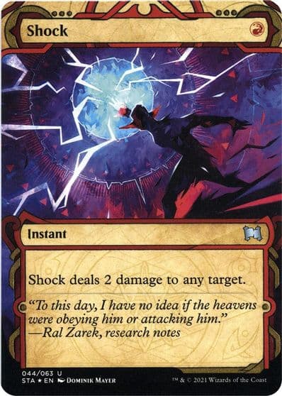Shock Foil Etched Strixhaven: Mystical Archive Magic card