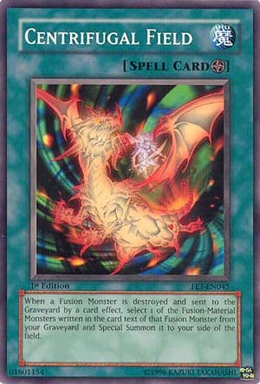 Centrifugal Field Flaming Eternity Yu-Gi-Oh! card