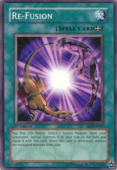 Re Fusion Flaming Eternity Yu-Gi-Oh! card