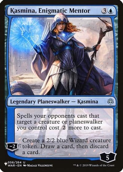 Kasmina Enigmatic Mentor The List Reprints Magic card