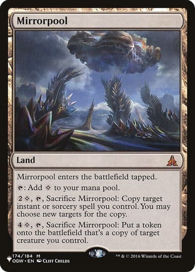 Mirrorpool The List Reprints Magic card