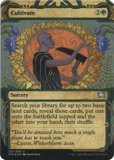 Cultivate Foil Etched Strixhaven: Mystical Archive Magic card