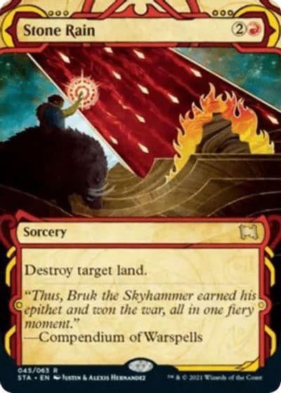 Stone Rain Strixhaven: Mystical Archive Magic card