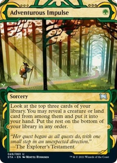 Adventurous Impulse Strixhaven: Mystical Archive Magic card