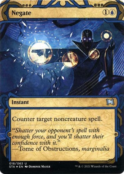 Negate Foil Etched Strixhaven: Mystical Archive Magic card