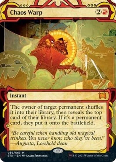 Chaos Warp Strixhaven: Mystical Archive Magic card