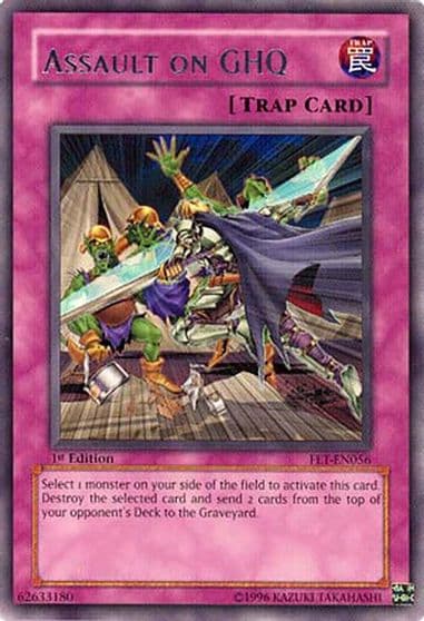 Assault on GHQ Flaming Eternity Yu-Gi-Oh! card