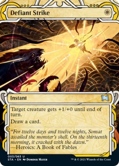 Defiant Strike Strixhaven: Mystical Archive Magic card