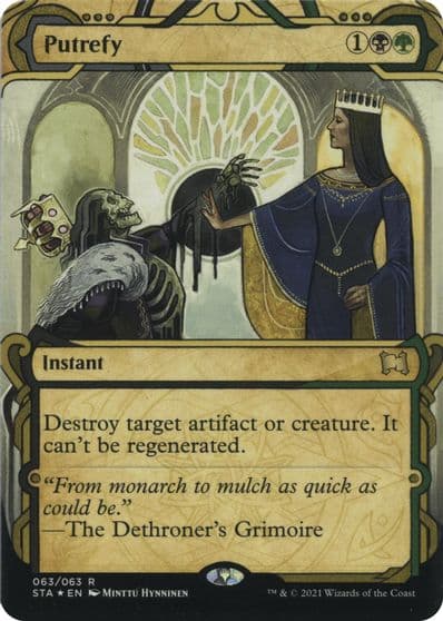 Putrefy Foil Etched Strixhaven: Mystical Archive Magic card