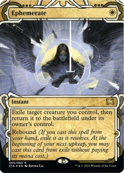 Ephemerate Foil Etched Strixhaven: Mystical Archive Magic card
