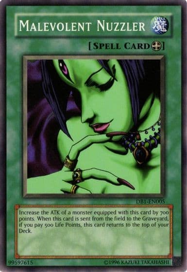 Malevolent Nuzzler Dark Beginning 1 Yu-Gi-Oh! card
