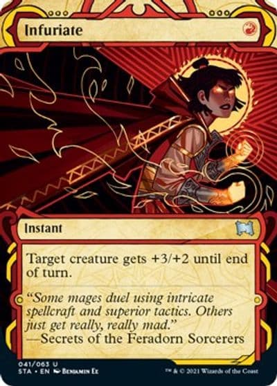 Infuriate Strixhaven: Mystical Archive Magic card