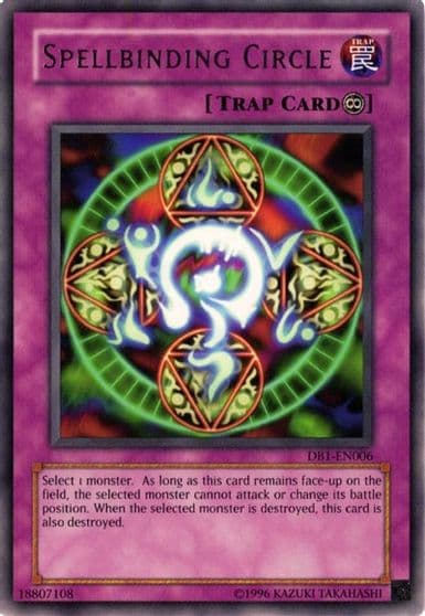Spellbinding Circle Dark Beginning 1 Yu-Gi-Oh! card
