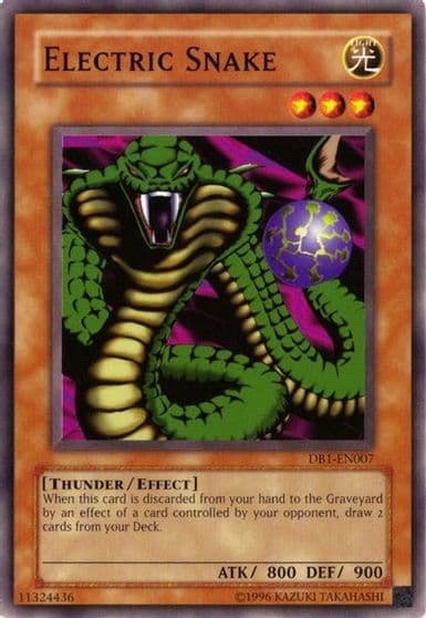 Electric Snake Dark Beginning 1 Yu-Gi-Oh! card