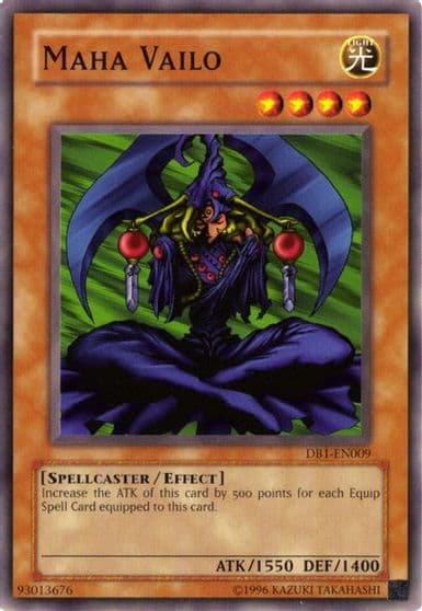 Maha Vailo Dark Beginning 1 Yu-Gi-Oh! card