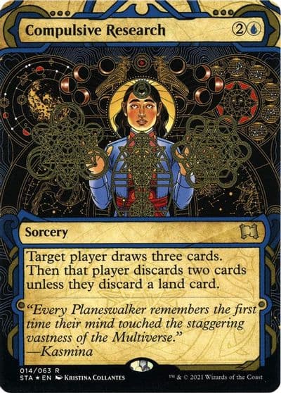 Compulsive Research Foil Etched Strixhaven: Mystical Archive Magic card