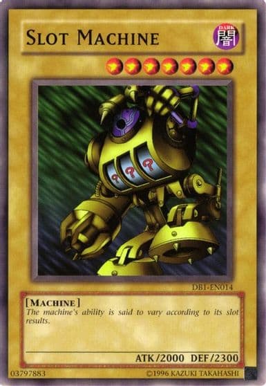 Slot Machine Dark Beginning 1 Yu-Gi-Oh! card