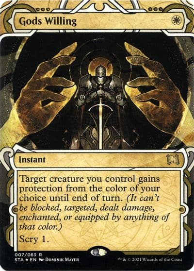Gods Willing Foil Etched Strixhaven: Mystical Archive Magic card