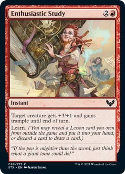 Enthusiastic Study Strixhaven: School of Mages Magic card