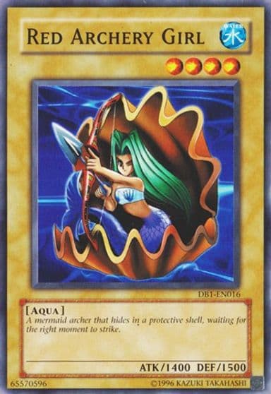 Red Archery Girl Dark Beginning 1 Yu-Gi-Oh! card