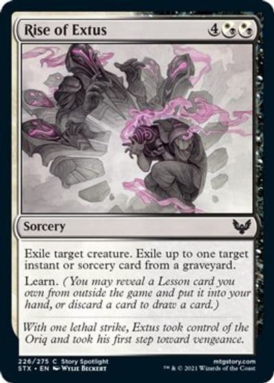 Rise of Extus Strixhaven: School of Mages Magic card