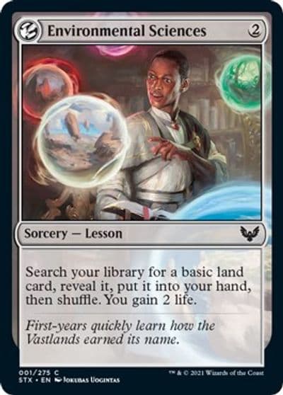 Environmental Sciences Strixhaven: School of Mages Magic card