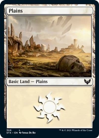 Plains 366 Strixhaven: School of Mages Magic card