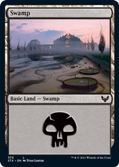 Swamp 370 Strixhaven: School of Mages Magic card