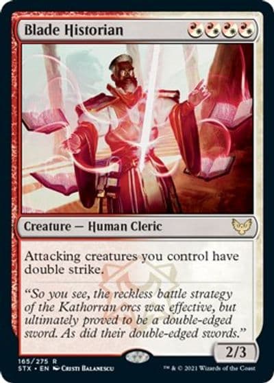 Blade Historian Strixhaven: School of Mages Magic card
