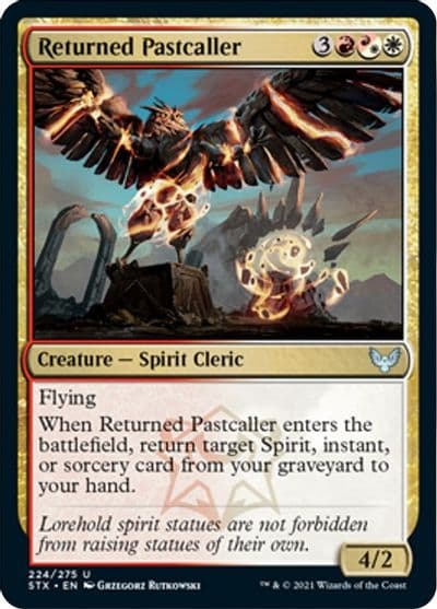 Returned Pastcaller Strixhaven: School of Mages Magic card