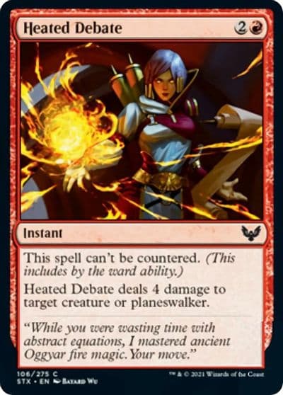 Heated Debate Strixhaven: School of Mages Magic card