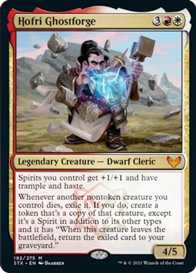 Hofri Ghostforge Strixhaven: School of Mages Magic card