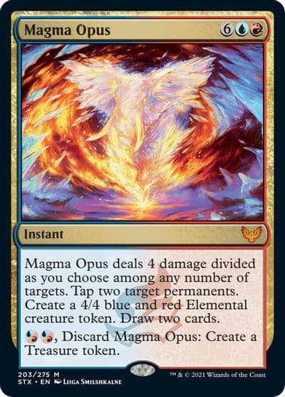 Magma Opus Strixhaven: School of Mages Magic card