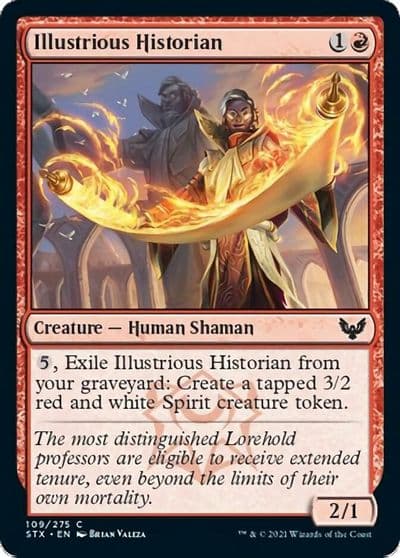 Illustrious Historian Strixhaven: School of Mages Magic card