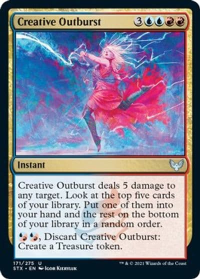 Creative Outburst Strixhaven: School of Mages Magic card