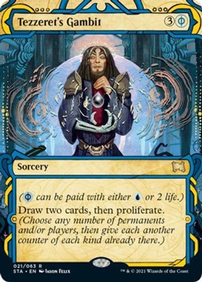 Tezzerets Gambit Strixhaven: Mystical Archive Magic card