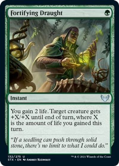 Fortifying Draught Strixhaven: School of Mages Magic card