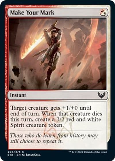 Make Your Mark Strixhaven: School of Mages Magic card