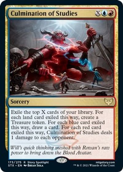 Culmination of Studies Strixhaven: School of Mages Magic card