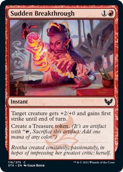 Sudden Breakthrough Strixhaven: School of Mages Magic card