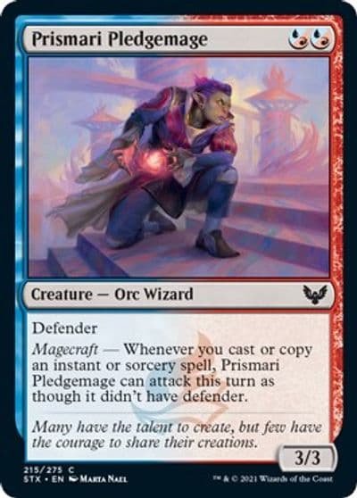 Prismari Pledgemage Strixhaven: School of Mages Magic card
