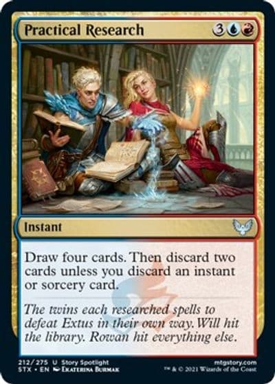 Practical Research Strixhaven: School of Mages Magic card