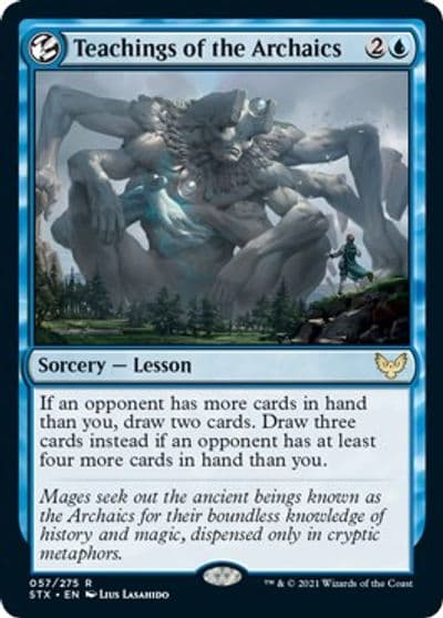Teachings of the Archaics Strixhaven: School of Mages Magic card