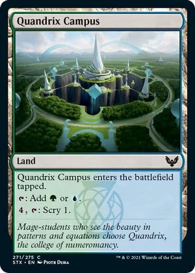 Quandrix Campus Strixhaven: School of Mages Magic card