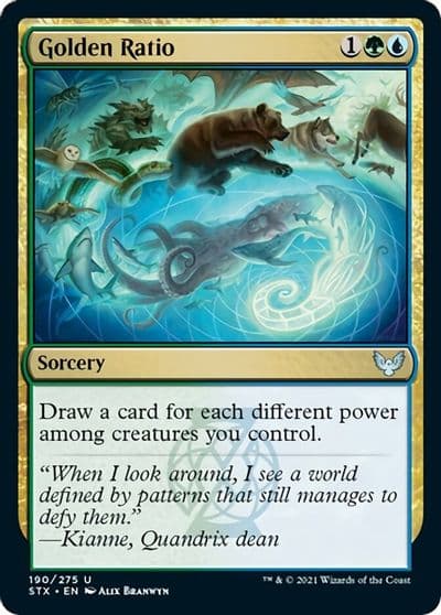 Golden Ratio Strixhaven: School of Mages Magic card
