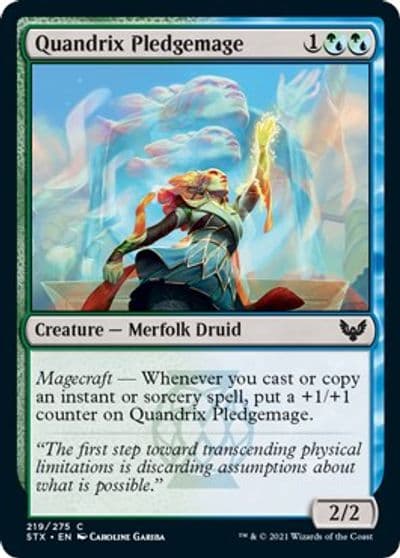 Quandrix Pledgemage Strixhaven: School of Mages Magic card