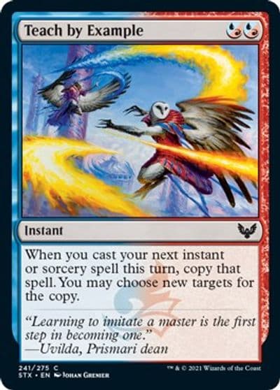 Teach by Example Strixhaven: School of Mages Magic card