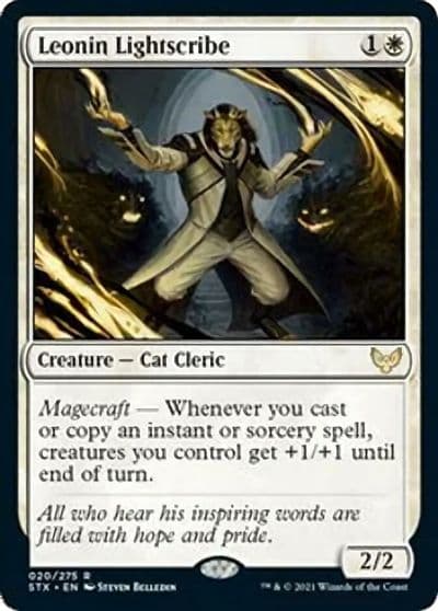 Leonin Lightscribe Strixhaven: School of Mages Magic card