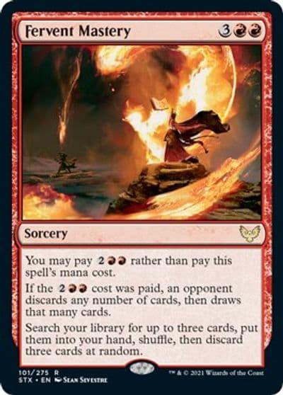 Fervent Mastery Strixhaven: School of Mages Magic card