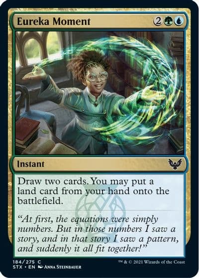 Eureka Moment Strixhaven: School of Mages Magic card